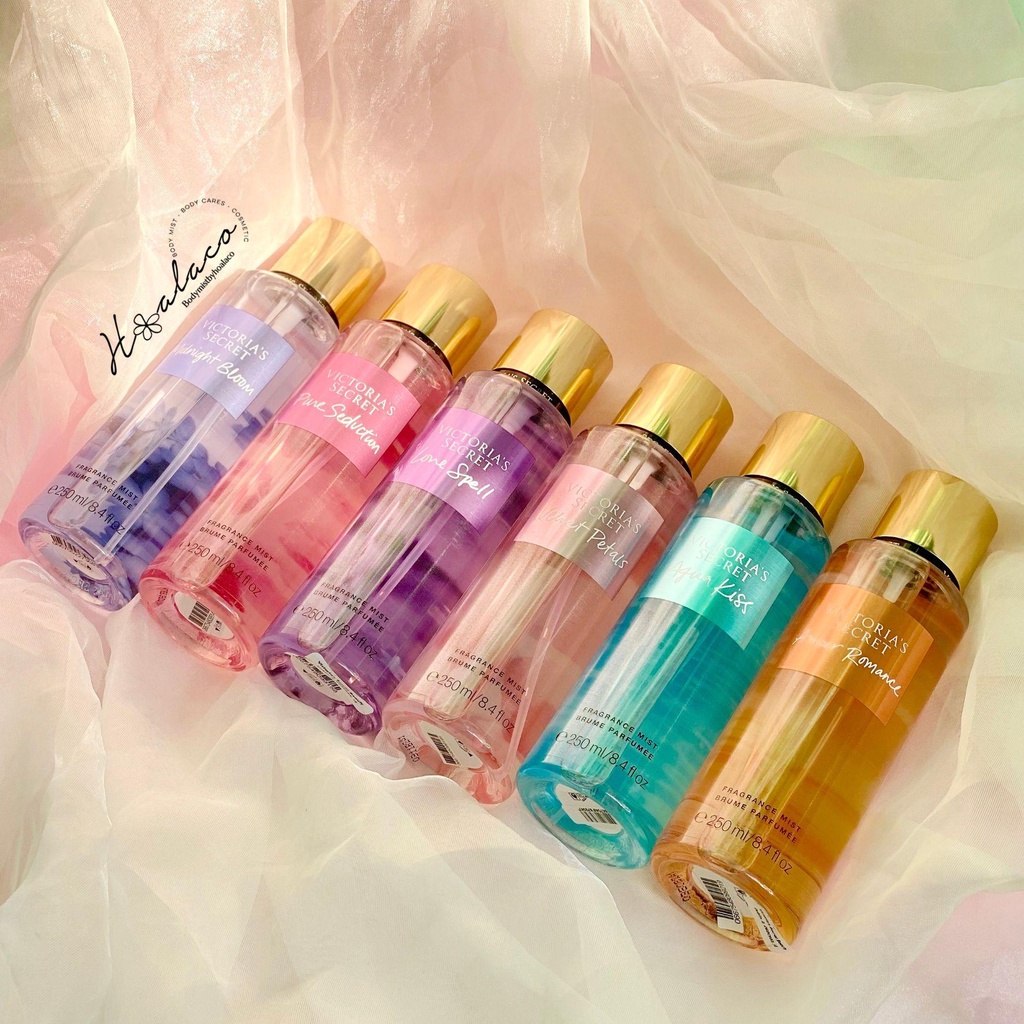 TỔNG HỢP 30ML XỊT THƠM TOÀN THÂN BODY MIST VICTORIA'S SECRET
