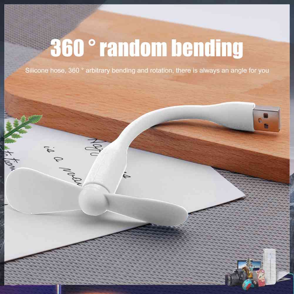 Quạt Mini Làm Mát Cổng Sạc USB Cho Điện Thoại / Notebook / Máy Tính