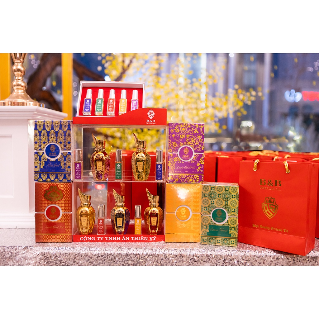 Tinh dầu nước hoa nữ B&B Test Bad Girl 5ml lưu hương cực lâu phong cách Pháp