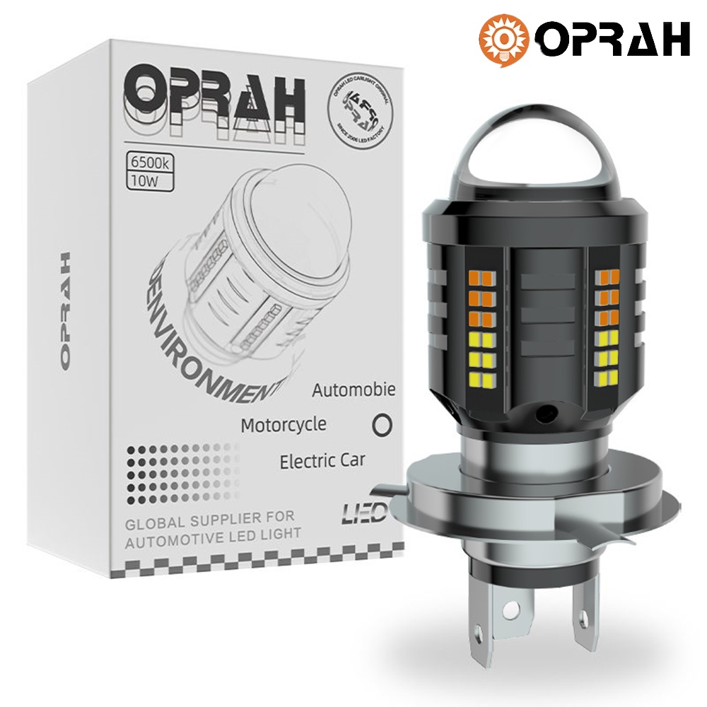 Đèn Pha Siêu Sáng h4 H6 T19 P15D BA20D DC12V-60V Dành Cho Xe Mô Tô