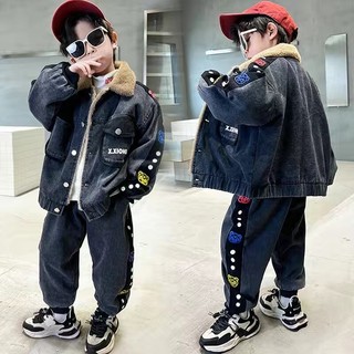 Bộ jean bé trai size đại