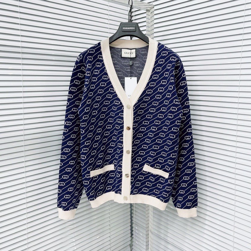 Áo Khoác Cardigan GUCCI Form Unisex Phong Cách Hàn Quốc | BigBuy360 - bigbuy360.vn
