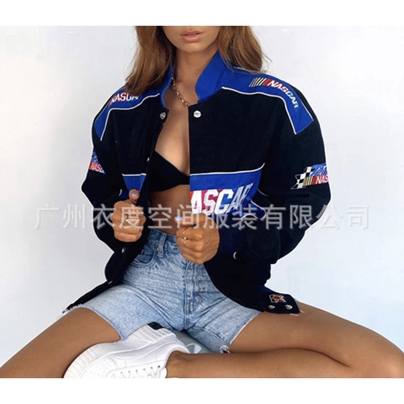 Áo Khoát Bomber Biker Thể Thao Nam Và Nữ