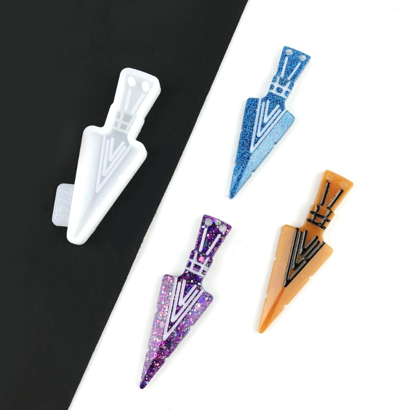 Khuôn Silicon Hình Mũi Tên Làm Trang Sức