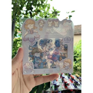 Sticker vuông XYH (4 túi sticker)