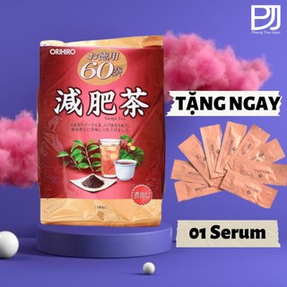 Trà genpi orihiro hỗ trợ giảm mỡ thừa 60 gói/túi chính hãng nhật bản, genpi tea trà giảm cân orihiro