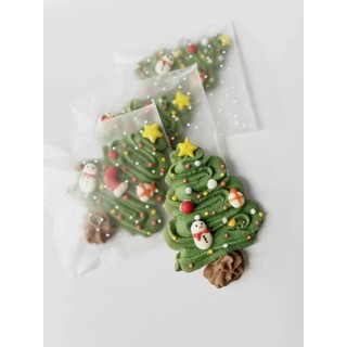 Set 100 túi đựng kẹo bánh quy chất liệu dày bền đáng yêu tiện lợi