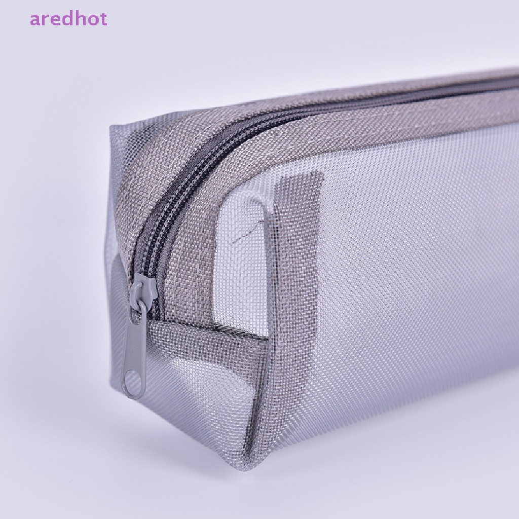 Túi Đựng Bút Trong Suốt Có Khóa Kéo Tiện Dụng Cho Học Sinh Mới