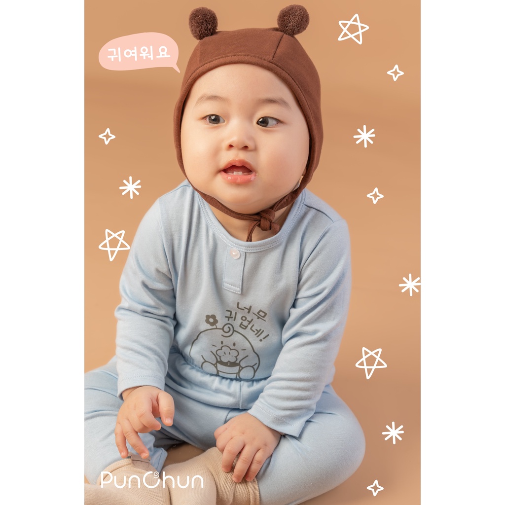 [MÀU MỚI] Bộ dài tay Punchun thun lạnh petit cao cấp mềm mịn thoáng mát thấm hút tốt bé trai bé gái đủ size