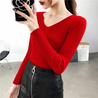 ÁO LEN LÔNG CỪU CỔ TIM - Loại 1