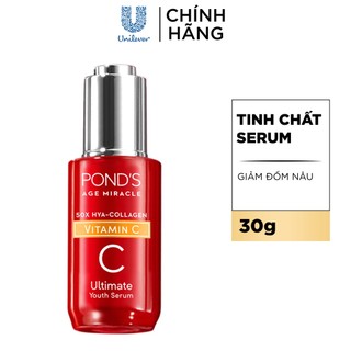 Serum ban ngày đêm Pond's Age Miracle mờ đốm nâu và nếp nhăn với 50X Hexyl-Retinol 30G