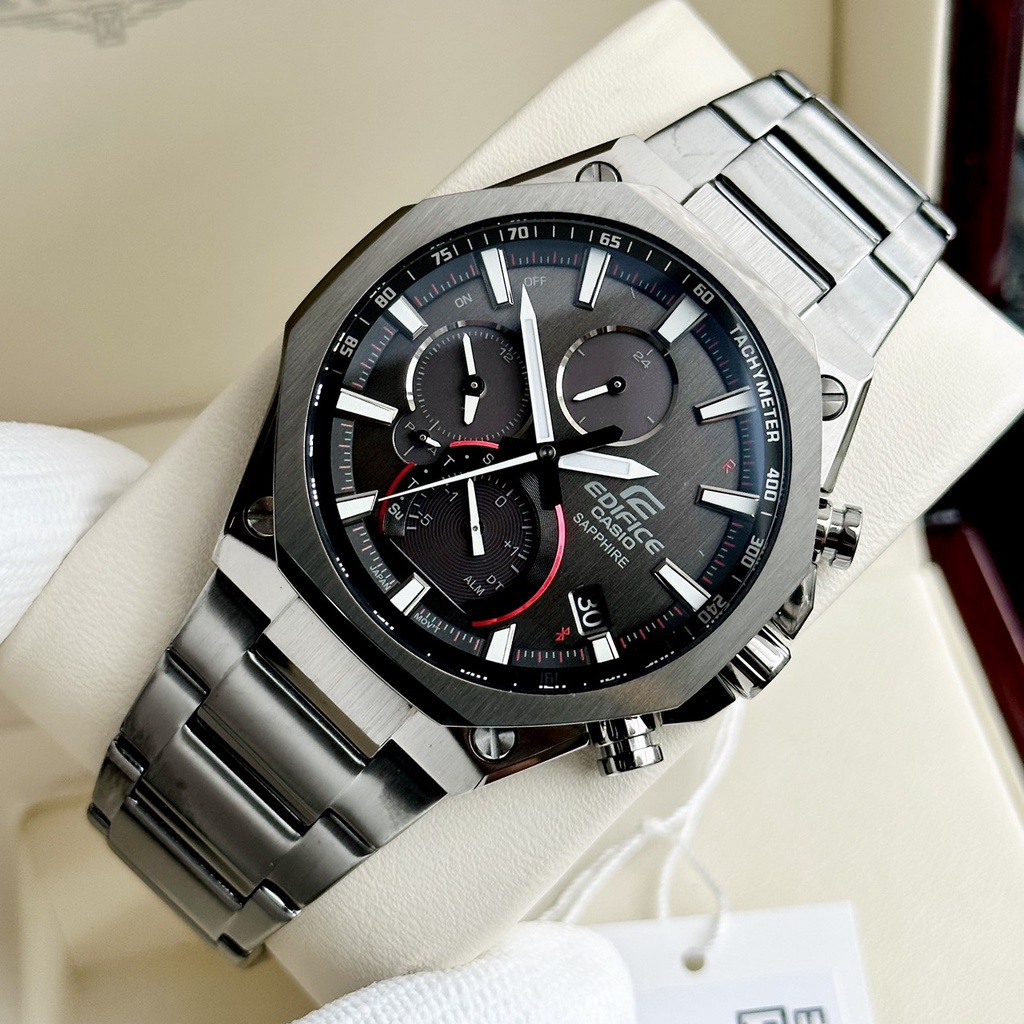 Đồng hồ nam dây thép Casio Edifice EQB-1100DC-1A