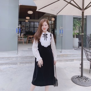 Váy suông thiết kế đầm bầu công sở đi tiệc đi chơi đi làm LAMVI VN01