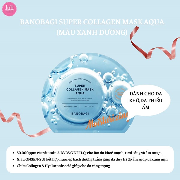 Mặt Nạ Banobagi Super Collagen Cao cấp 1 hộp