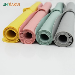 Tấm Silicon Nhào Bột Có Đai UNIBAKER 40x60cm
