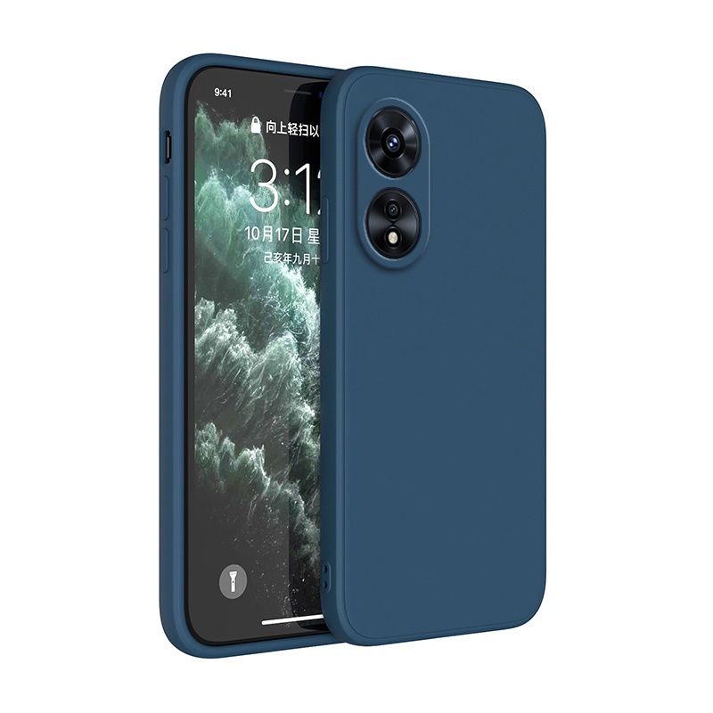 Ốp lưng mềm cho oppo a17 a17k a98 a78 a58 4g 5g sang trọng cao cấp qualtiy classic cover funda oppo reno 8z 8 pro bảo vệ máy ảnh silicone lỏng hình vuông mỏng