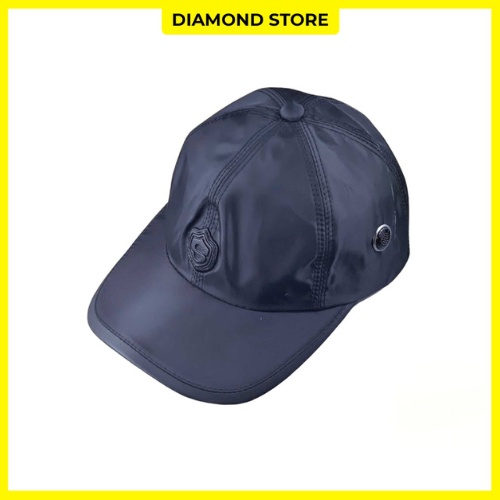 Mũ Nón lưỡi trai Snapback nam nữ unisex thêu họa tiết chữ S vải dù 2 lớp cao cấp màu đen - Diamond's Store