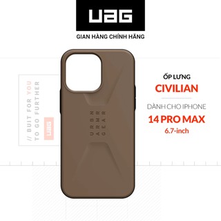 (THANH LÝ) Ốp Lưng UAG CIVILIAN Cho iPhone 14 PRO MAX / 14 Pro / 14 Plus / 14