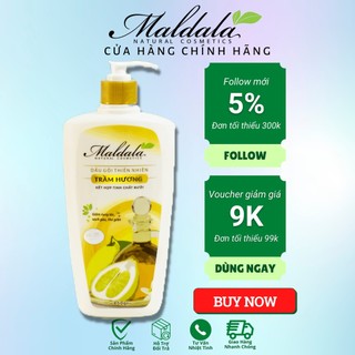 Dầu gội thiên nhiên MALDALA chiết xuất từ Trầm Hương 450ml