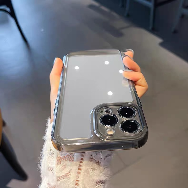 Ốp lưng iphone Ốp Điện Thoại Mềm Trong Suốt Chống Sốc Chất Lượng Cao Cho Iphone / Pro / 13 Pro / Max 12 Pro / Max / Xs Max / XR / 7 / 8 Plus