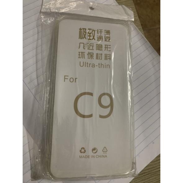 Ốp dẻo trong duốt bộ 2 sp Samsung C9/C9Pro