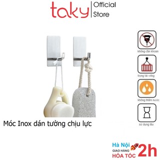 Móc Inox - Taky, Dán Tường Treo Quần Áo, Treo Đa Năng, Dán Tường Siêu Dính, Không Khoan Đục, Tiện Dụng Gia Đình. - 2004