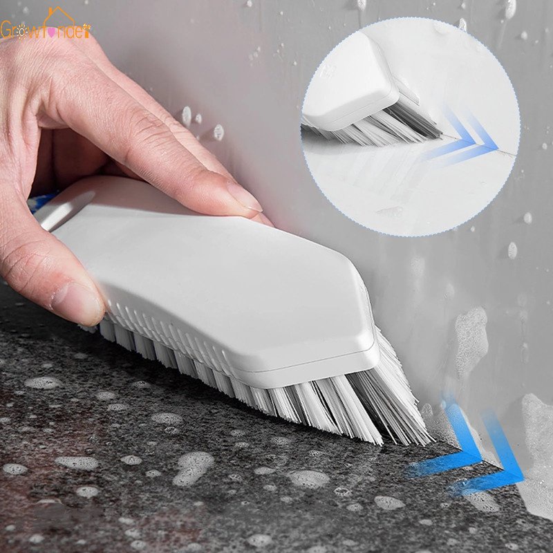 Bàn Chải Tam Giác Vệ Sinh Khe Hở Cửa Sổ Đa Năng Hình Chữ V