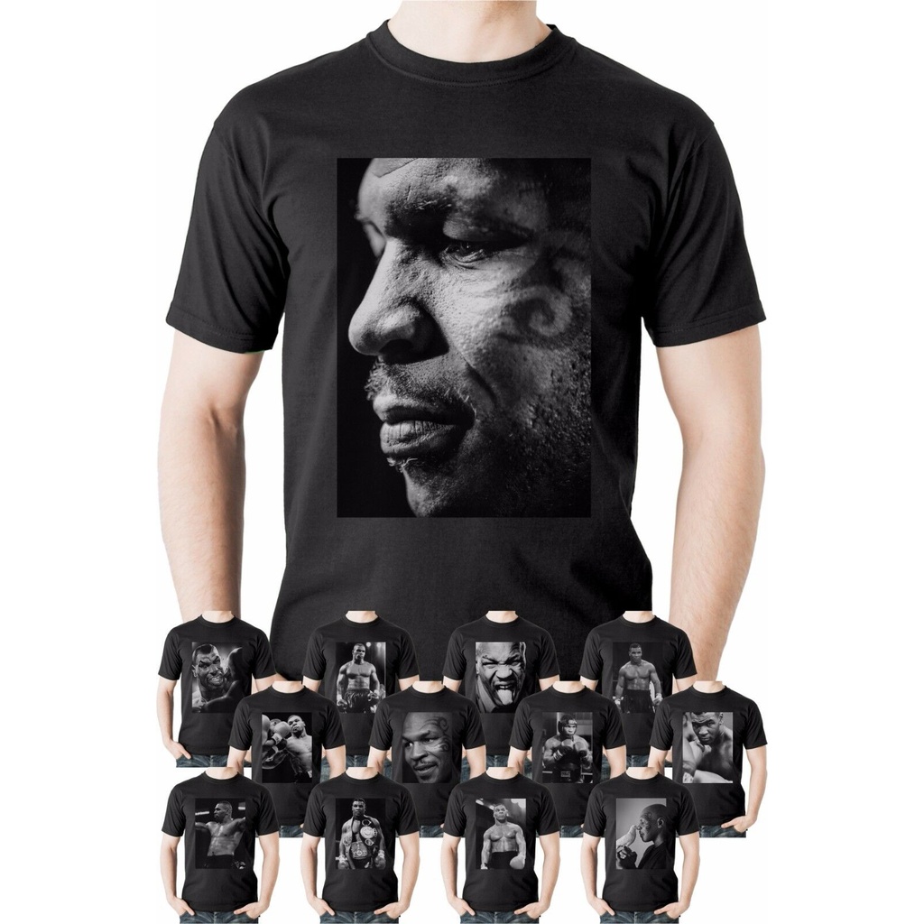 Áo Thun In Chữ Iron Mike Brooklyn Boxing Heavy Weight Champion Tyson Cá Tính Đầm Body Cổ Tròn Dáng Dài Kiểu Hàn Quốc Thiết Kế Quyến Rũ Cá Tính