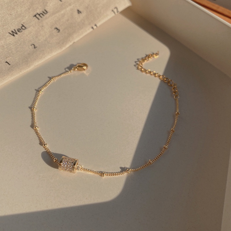 Vòng tay hợp kim tinh tế đính đá Opal và ngọc trai nhân tạo