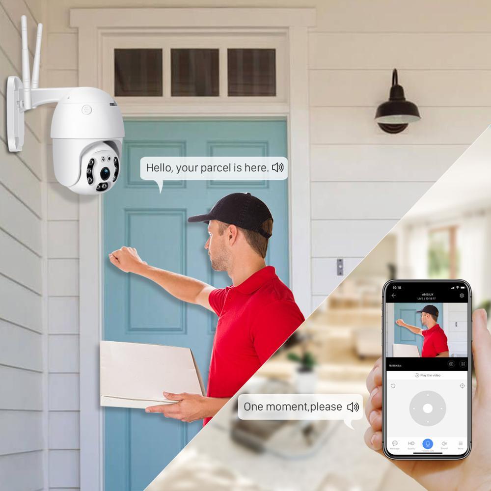 Camera An Ninh CCTV V380 HD 1080P Kết Nối Wifi Không Dây, Hỗ Trợ Tầm Nhìn Ban Đêm, Chống Thấm