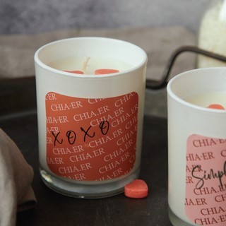 Nến Thơm Chia.kandles Hương XOXO Hũ Thủy Tinh 175g (6,52oz)