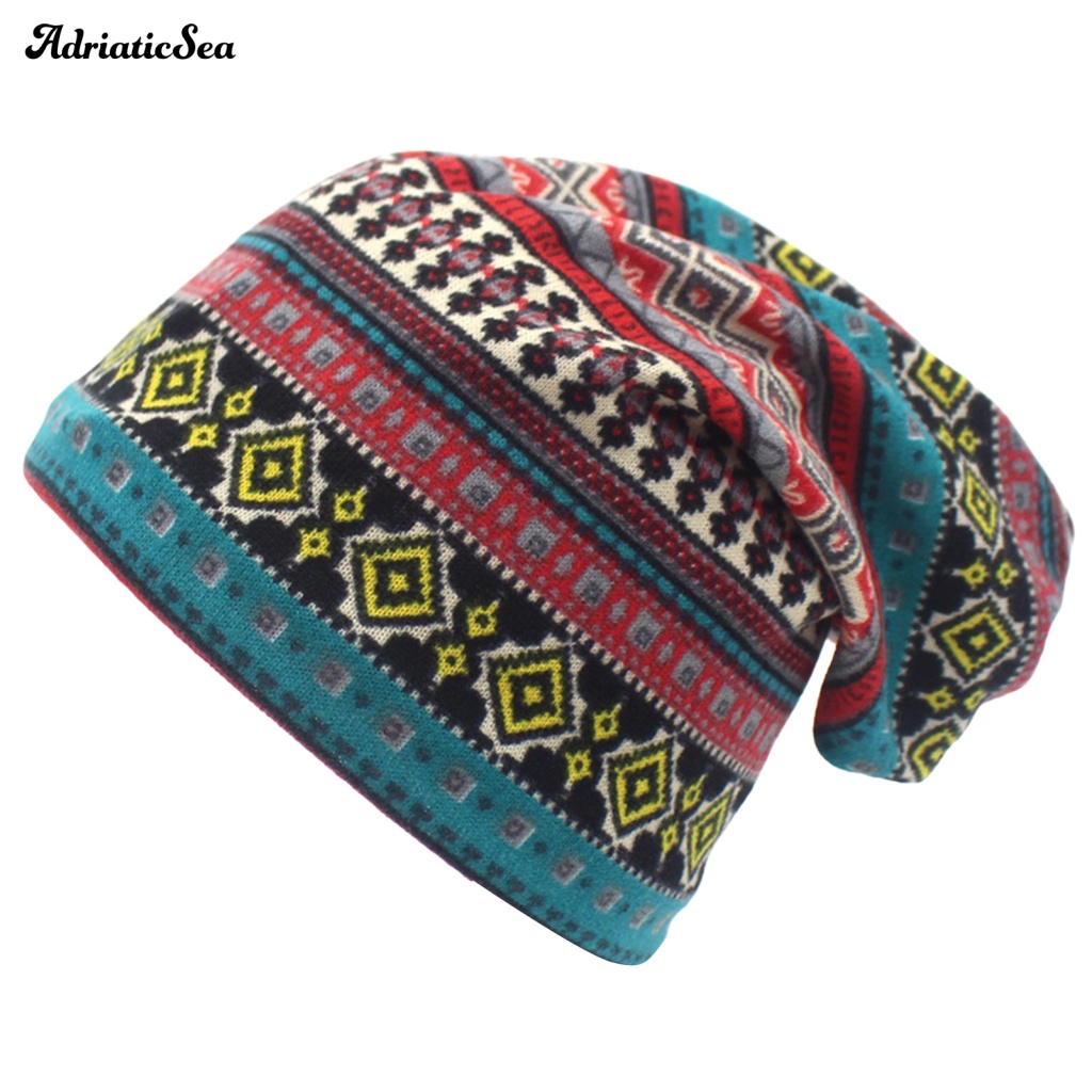 Mũ Trùm Đầu Mùa Đông Phong Cách Dân Tộc Cho Nam Và Nữ