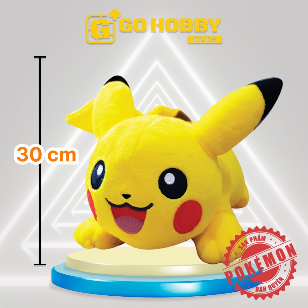 POKEMON | Thú bông Pikachu nằm 30cm