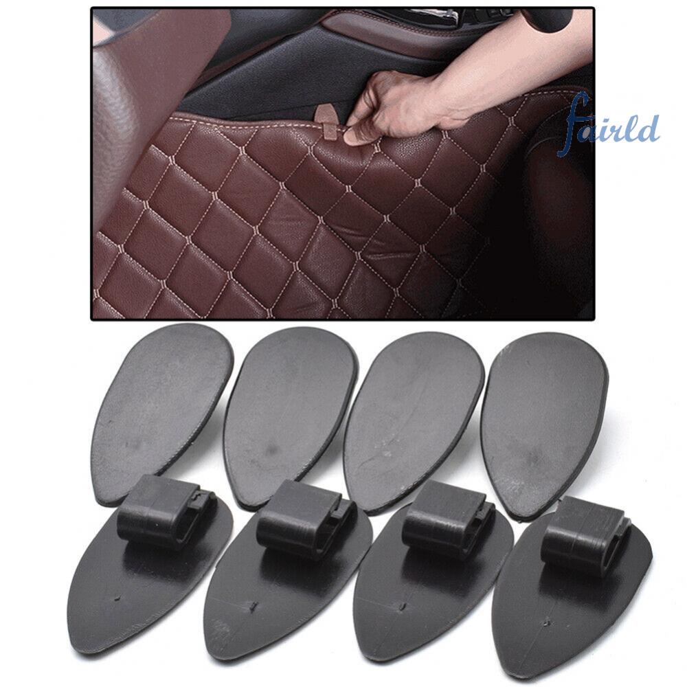 Set 8 Kẹp Cố Định Thảm Lót Sàn Xe Hơi Màu Đen Thông Dụng