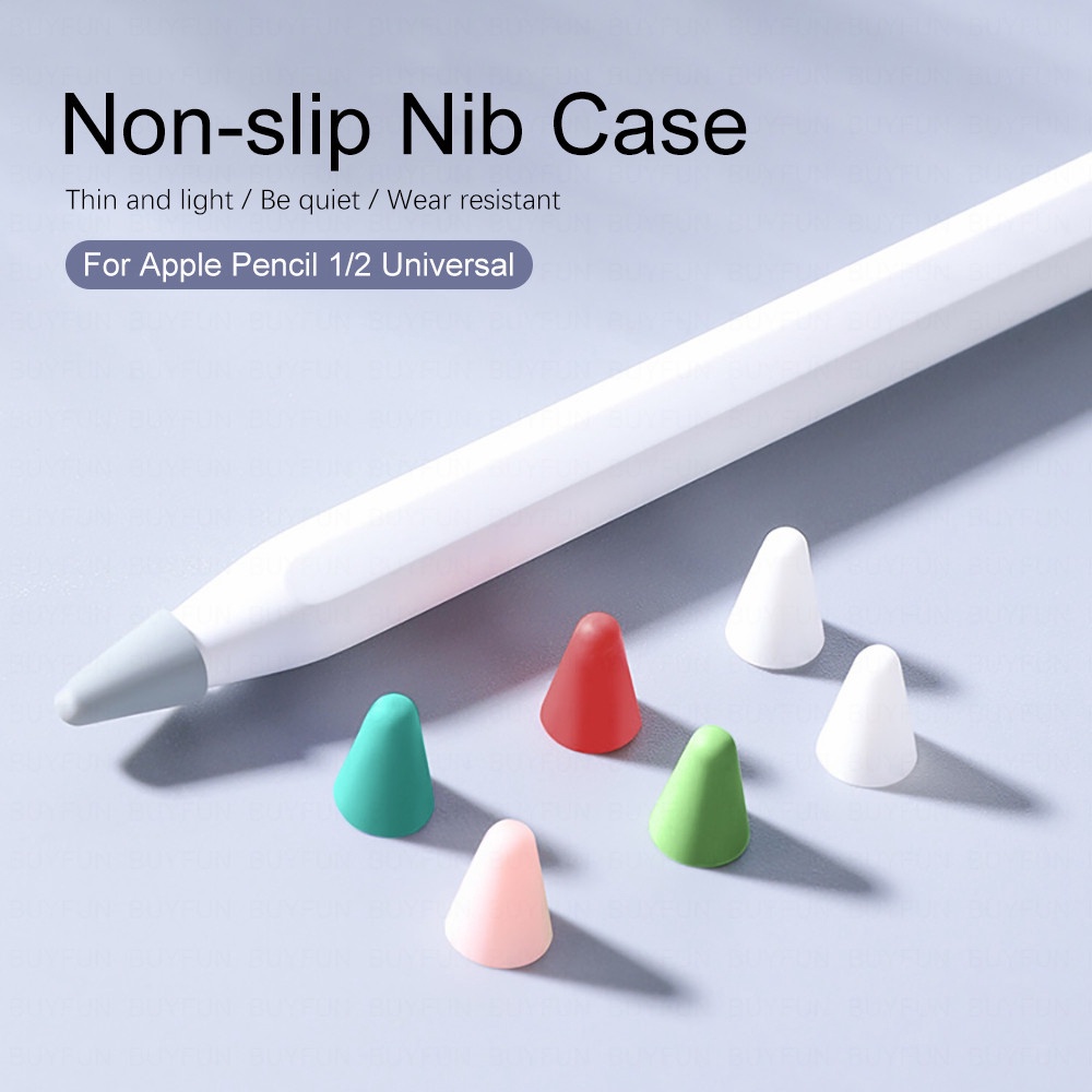 8pcs Silicone Replacement Tip Case Nib Protective Cover Skin for Apple