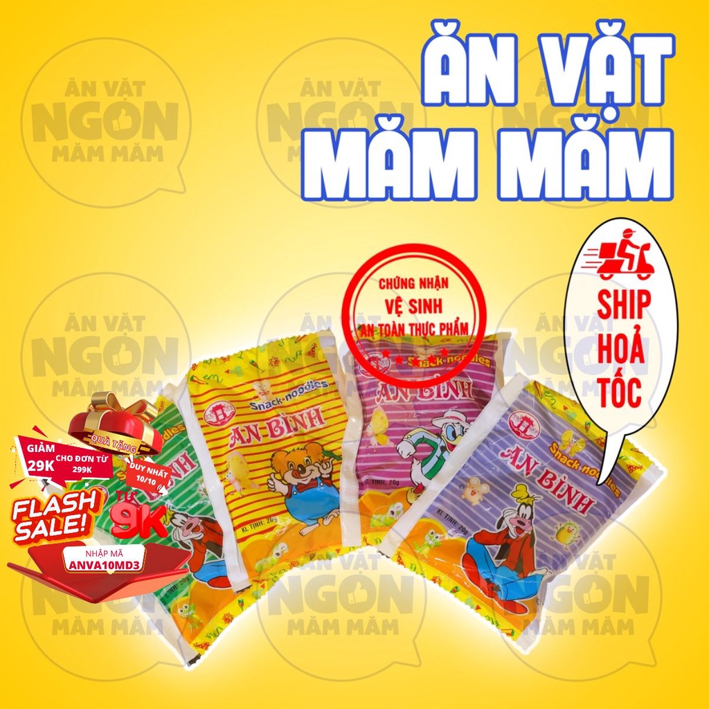 Combo 50 Gói Mì Tôm Trẻ Em An Bình - Món ngon mỗi ngày