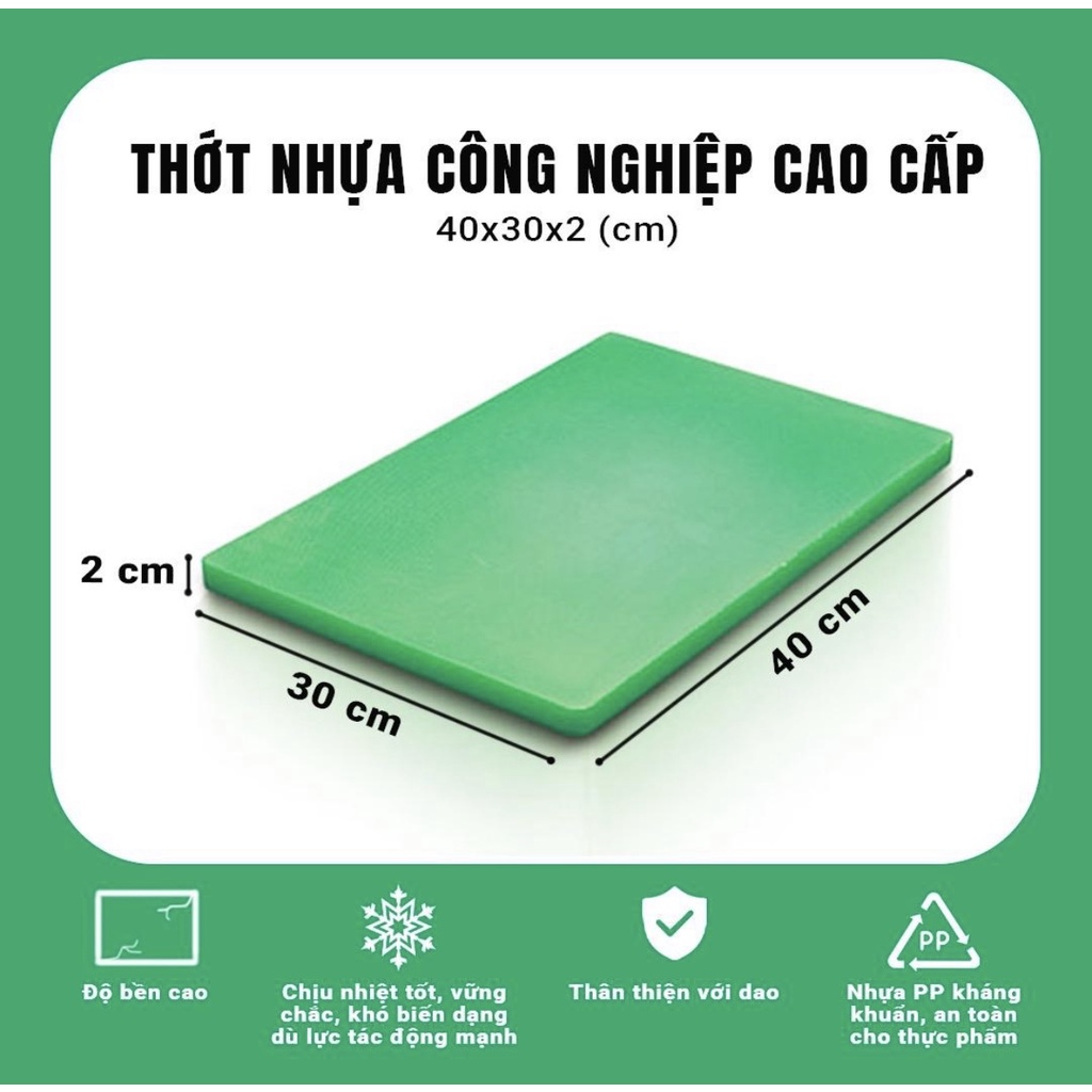 THỚT NHỰA CÔNG NGHIỆP CAO CẤP