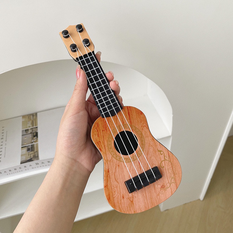 Bàn Mini Đồ Chơi ukulele Quà Tặng Sinh Nhật Để Trang Trí Bàn Nhỏ Đàn ukulele Đồ Trang Trí Đồ Chơi Trẻ Em Quà Tặng