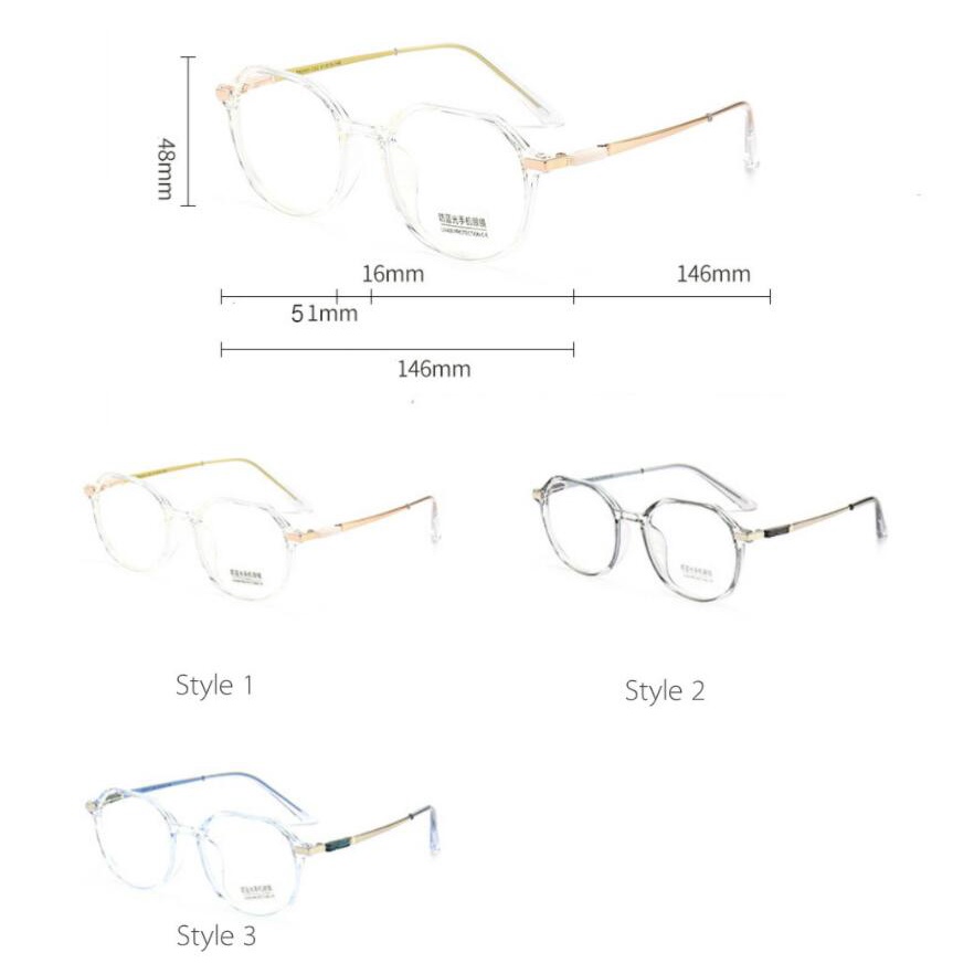 Kính Mát Gọng Tròn Chống Tia Uv400 Thời Trang Cho Nữ