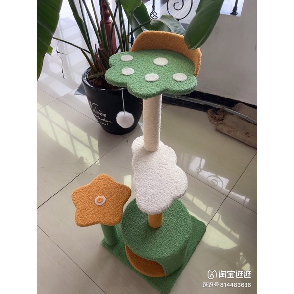 Trụ Cào Móng 4 Tầng dành cho mèo 40x40x87cm