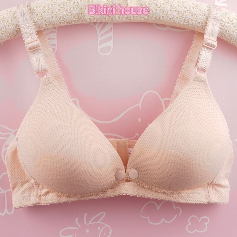Combo 3 áo lót Thông Hơi cho bé bú cúc mở ngang tiện lợi