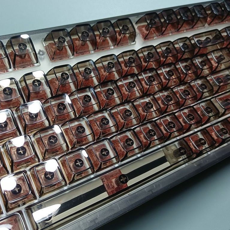 Nút Bàn Phím 132 Phím 61 / 68 / 84 / 87 / 98 / 104 / 108 Bằng Pc Trong Suốt