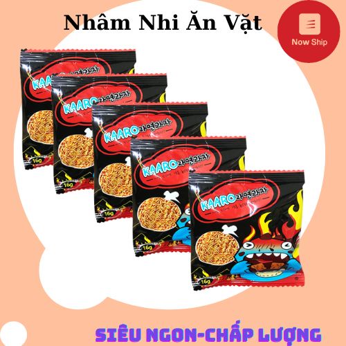 Mì ăn liền trẻ em Hàn Quốc SHOGUN 9k/ 3 gói (18gr/ 1 gói)