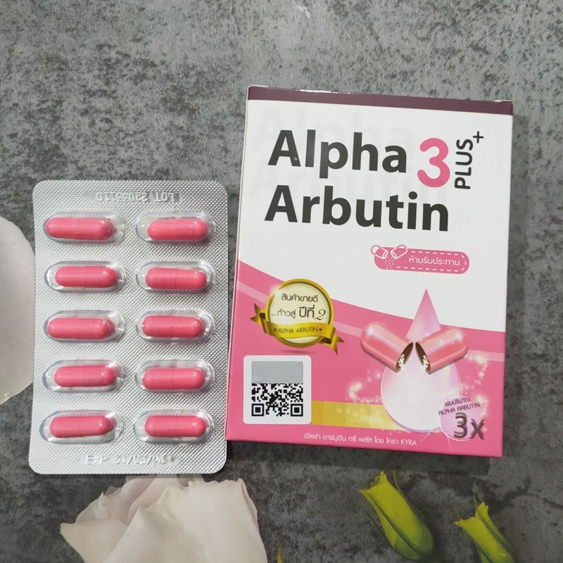 1 VĨ 10 VIÊN KÍCH TRẮNG ALPHA ARBUTIN THÁI LAN