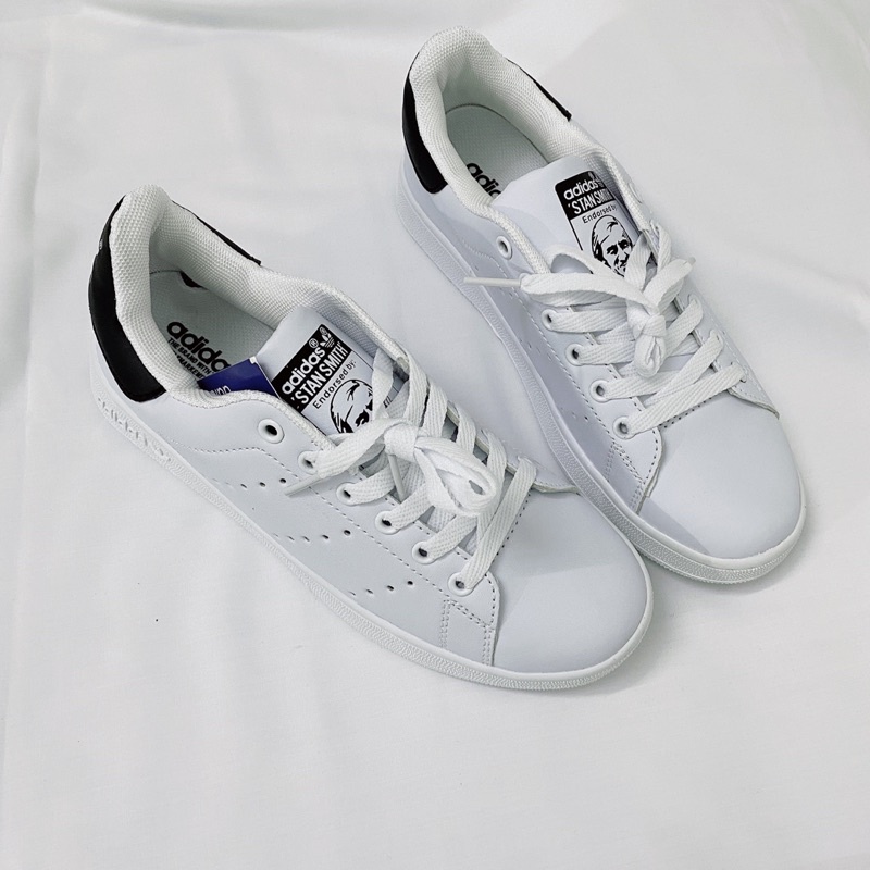 Giầy thể thao stan smith gót đen chất đẹp