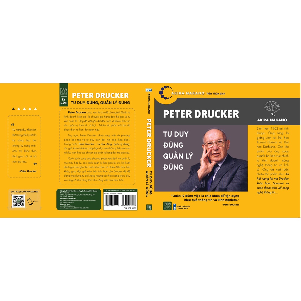 Sách - Peter Drucker - Tư Duy Đúng, Quản Lý Đúng