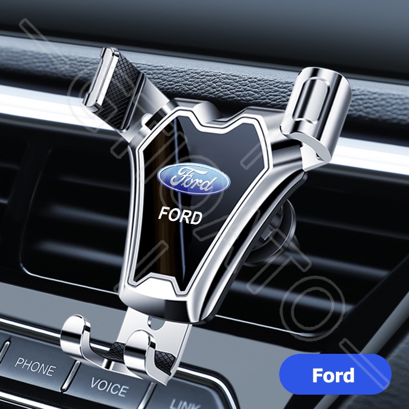 GTIOATO Giá Đỡ Điện Thoại Trên Ô Tô Giá Để ĐiệN ThoạI TrêN Ô Tô Cửa Gió Giá Đỡ ĐiệN ThoạI Oto Giá Treo ĐiệN ThoạI TrêN Ô Tô Phụ KiệN Ô Tô Cho Ford Ranger Focus Everest Transit Fiesta Ecosport Mustang Raptor Explorer Bronco