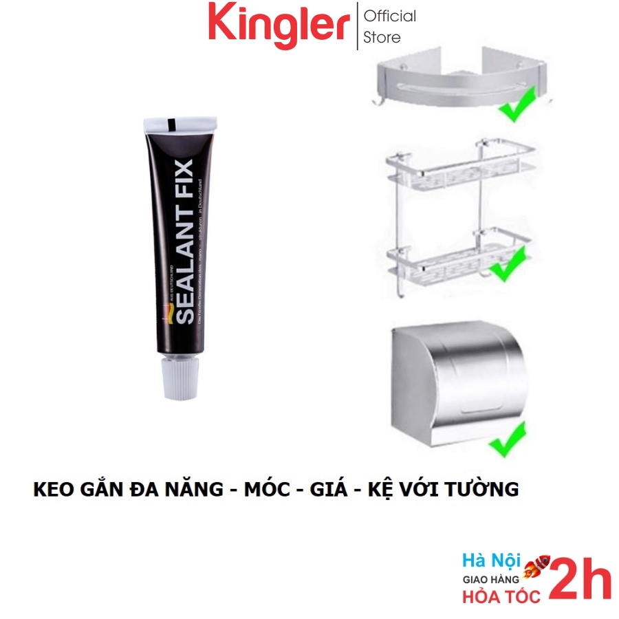 Keo Gắn Đa Năng, Keo Dán Tường Chịu Lực Không Khoan Đục, Keo Chịu Nước, Keo Dán Đa Năng Siêu Dính. Kingler 6010