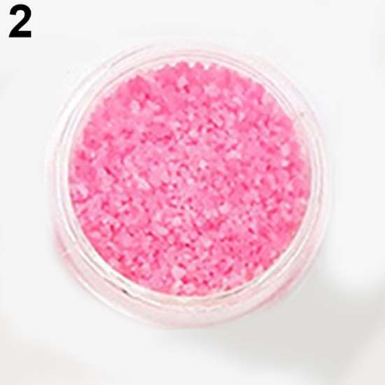 1 Hộp Bột Dạ Quang Lấp Lánh Trang Trí Móng Tay Nghệ Thuật