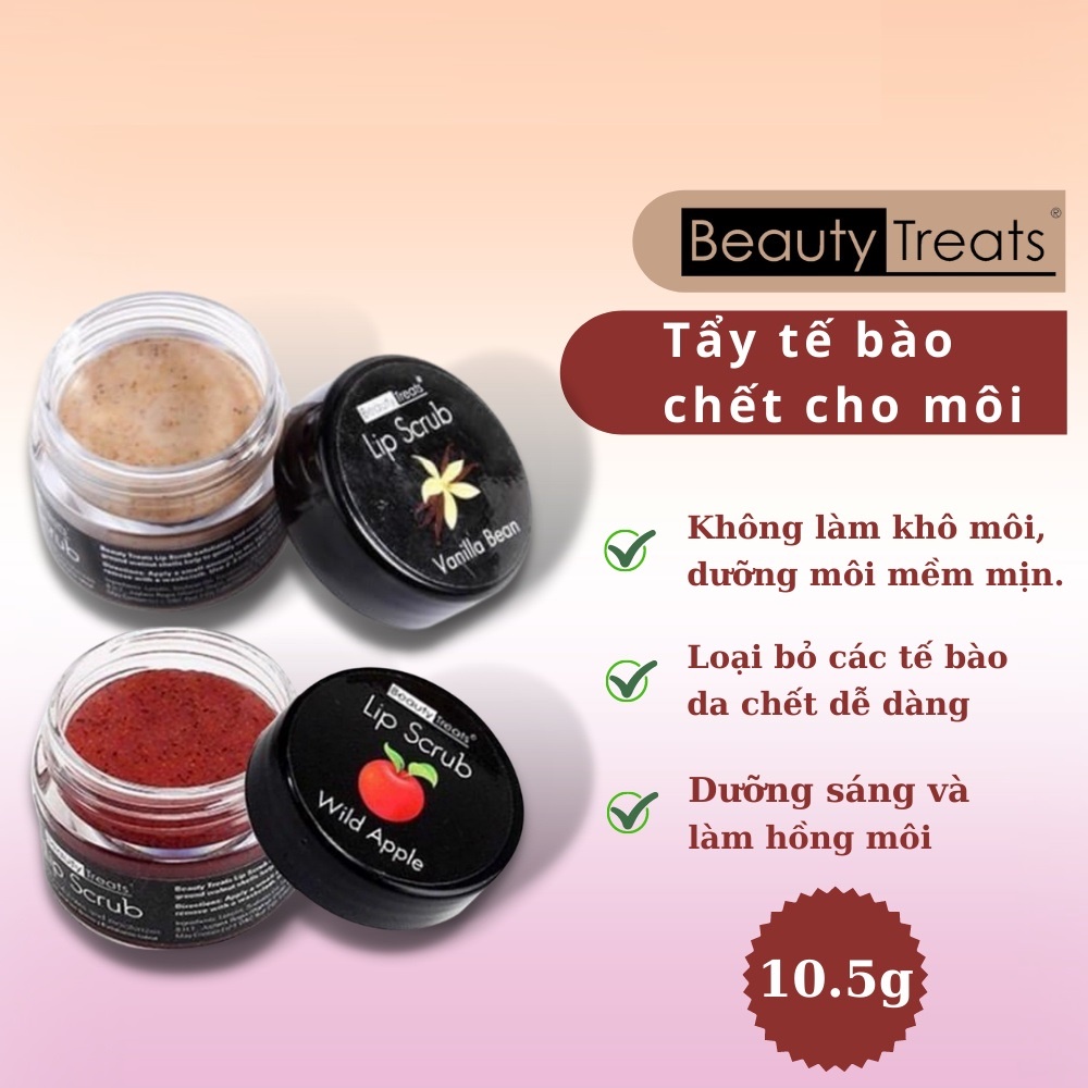 MBC M36 Tẩy Tế Bào Chết Môi Beauty Treats Lip Scrub 10.5g - Giúp Môi Mềm Mại, Mịn Màng